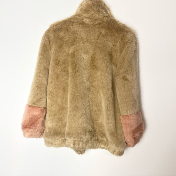Zara Kids Collection faux fur coat NWT - Picture 2 of 5